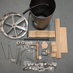 4" Fowler Type Water Bowser/Cart Kit for Live Steam Traction Engine