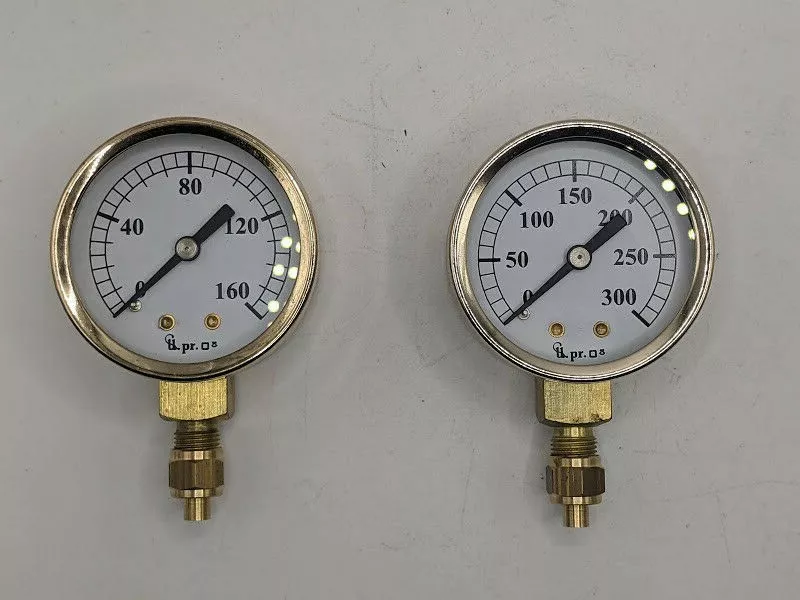 2" Diameter 1/8 BSP Pressure Gauge for Steam Engine - Image 4