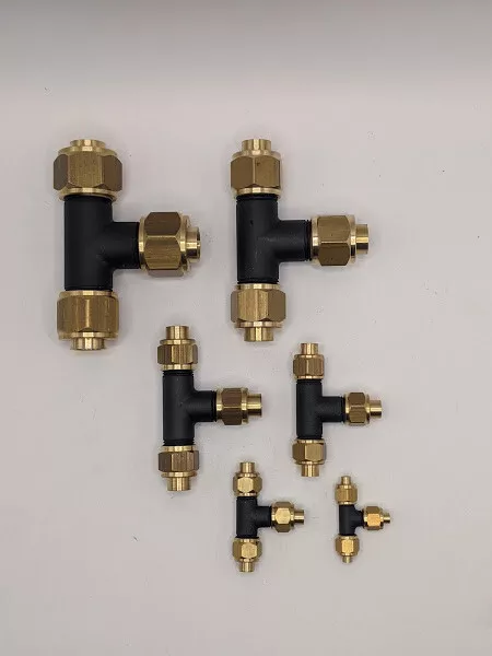 Pipe Tee's for Steam Engine - Image 2