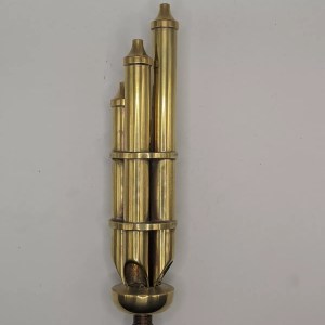 "4" Scale" Live Steam 4 Chime Whistle (7" Tall)