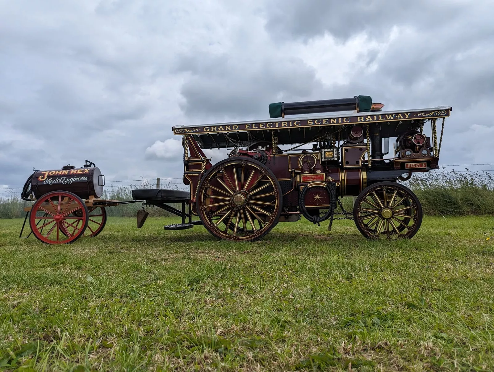4" Fowler Type Water Bowser/Cart Kit for Live Steam Traction Engine - Image 4