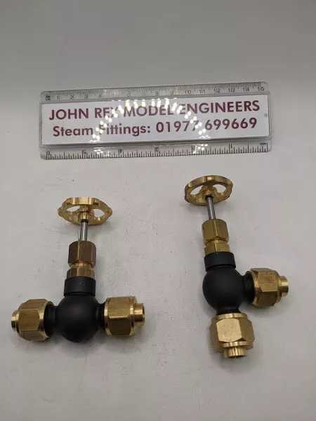 5/16 Pipe 180° & 90° Live Steam Globe Valves - Image 5