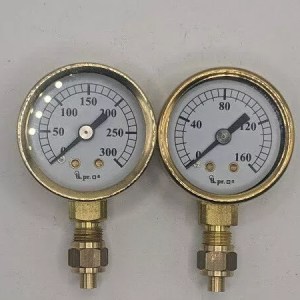 1 5/8" Diameter 1/8 BSP Pressure Gauge for Steam Engine