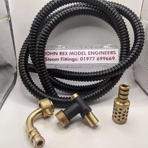 4" Scale Live Steam Water Lifter/Hose/Strainer