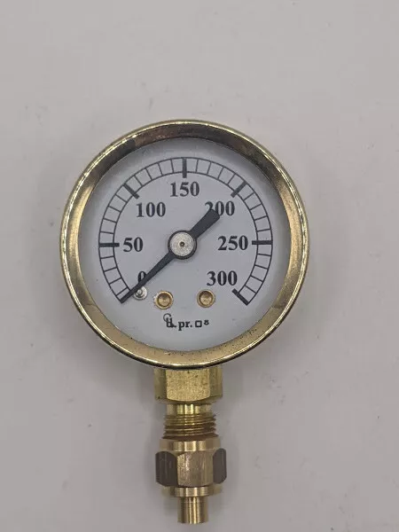 2" Diameter 1/8 BSP Pressure Gauge for Steam Engine - Image 2