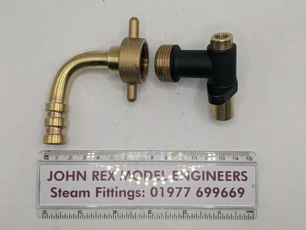 4" Scale Live Steam Water Lifter/Hose/Strainer - Image 7